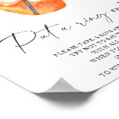 Spritz bruiloftsfeest - doe er een ring omheen spe poster (Hoek)