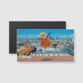 Spritz-cocktail op een tafel met uitzicht van Mila (Voorkant / Achterkant)