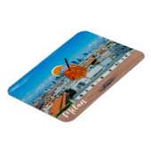 Spritz-cocktail op een tafel met uitzicht van Mila Magneet (Linkerzijde)