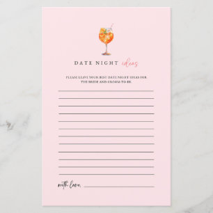 Spritz Date Night Ideeën Bruidsfeest Spel