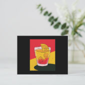 Spritz-drink Briefkaart (Staand voorkant)