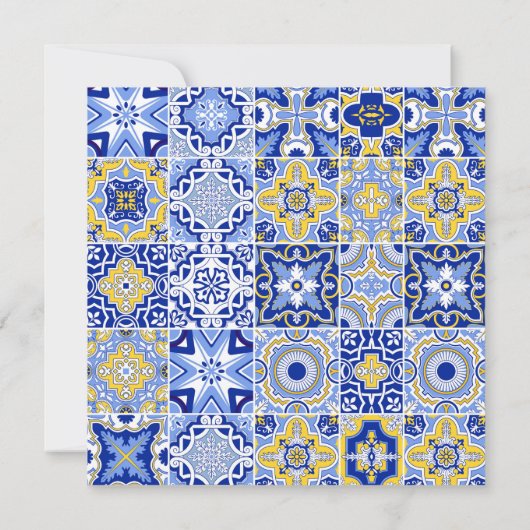 Spritz Mediterranean Arch Vrijgezellenfeest Bedankkaart (Achterkant)