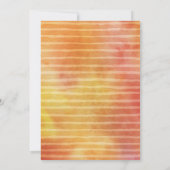 Spritz Splash Waterverf Cocktail Pool Party Kaart (Achterkant)