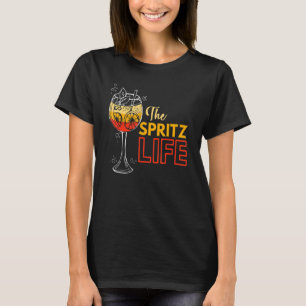 Spritz Sprizz Life Aperol Ze zien Aperollin Co T-shirt