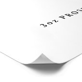 Spritz-station | Pet Portrait Drink Wedding Bar Poster (Hoek)