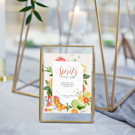 Spritz Station | Signature Trouwdrank Poster
