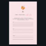 Spritz: Twee waarheden en een leugen Vrijgezellenf<br><div class="desc">Spritz Emoji Pictionary Vrijgezellenfeest Game Kaart (bewerken)</div>