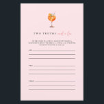 Spritz: Twee waarheden en een leugen Vrijgezellenf<br><div class="desc">Spritz Emoji Pictionary Vrijgezellenfeest Game Kaart (bewerken)</div>