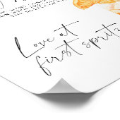 Spritz Vrijgezellenfeest raad eens hoeveel kurken Poster (Hoek)