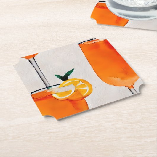 Spritz - Wegwerpbaar Onderzetter (Gekanteld)