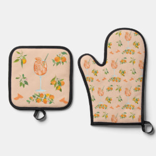 Spritz Zomer Verjaardag Ovenwant & Pannenlap Set