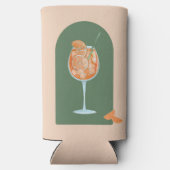 Spritz Zomer Verjaardag Seltzer Blikjeskoeler (Achterkant)