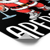 Spritzholy Aperoholi - Santa Aperitif Funny Spritz Poster (Hoek)