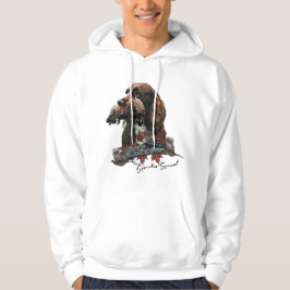 Sprocker Spaniel, Pistool hondenkunst Hoodie