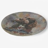 Sprocker Spaniel, Pistool hondenkunst Papieren Bordje (Gekanteld)