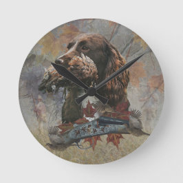 Sprocker Spaniel, Pistool hondenkunst Ronde Klok