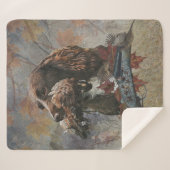 Sprocker Spaniel, Pistool hondenkunst Sherpa Deken (Voorkant (horizontaal))