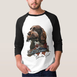 Sprocker Spaniel, Pistool hondenkunst T-shirt