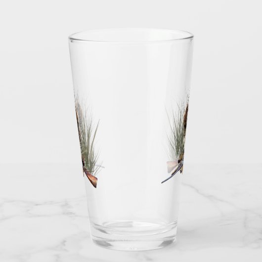 Sprocker Spaniel, Pistool hondkunstglas Glas (Rechts)