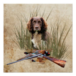 Sprocker Spaniel Tapestry Perfect Poster