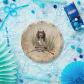 Sprocker Spaniel Tapestry Poster Triptych Acryl Papieren Bordje (Feest)