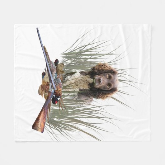 Sprocker Spaniel Teapot Gift Box Ceramic Tile Glas Fleece Deken (Voorkant (Horizontaal))