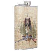 Sprocker Spaniel Teapot Gift Box Ceramic Tile Glas Heupfles (Rechts)