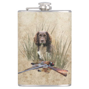 Sprocker Spaniel Teapot Gift Box Ceramic Tile Glas Heupfles
