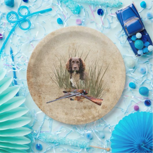 Sprocker Spaniel Teapot Gift Box Ceramic Tile Glas Papieren Bordje (Feest)