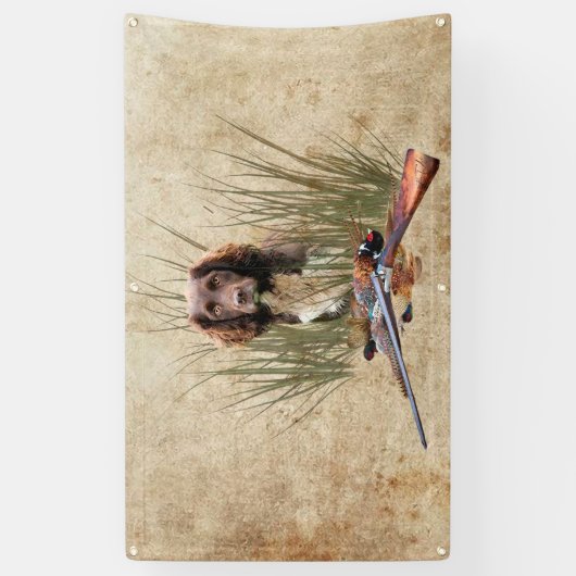 Sprocker Spaniel Teapot Gift Box Ceramic Tile Glas Spandoek (Verticaal)