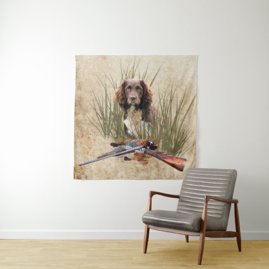 Sprocker Spaniel Wandkleed (In situ)