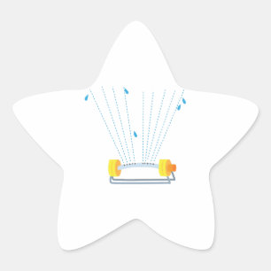 sproeier ster sticker