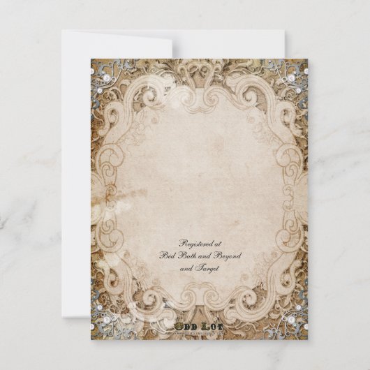 sproeier Storybook Baby shower Uitnodiging (Achterkant)