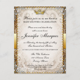 sproeier Storybook Baby shower Uitnodiging