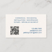 sproeiergazon visitekaartje (Achterkant)