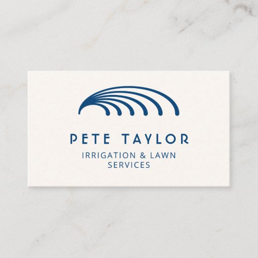 sproeiergazon visitekaartje (Voorkant)