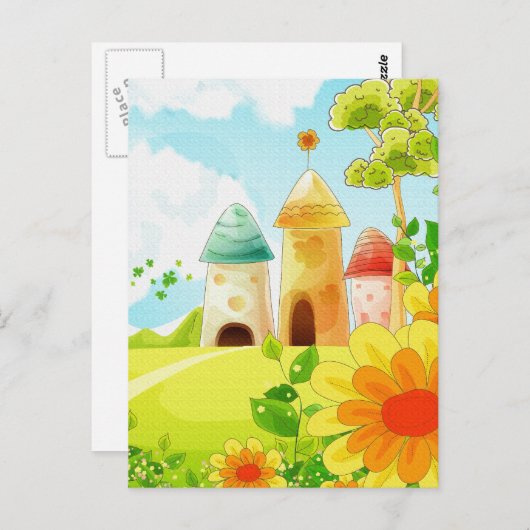 sproeiland briefkaart (Voorkant / Achterkant)