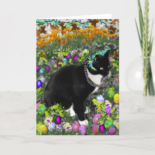 Sproeten in de Jacht voor Paaseieren Feestdagen Kaart