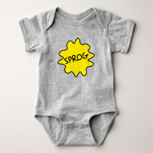 Sprog, British Slang Baby Babygrow Romper