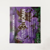 SPROKEN 31 VROUW Christelijke Kerk Wandkleed (Voorkant)