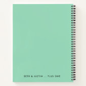 Sprong, Baby en verder | Mint Green Baby Journal Notitieboek (Achterkant)