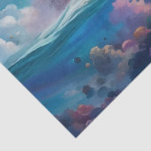 Sprong Dolfijnen, Fantasie, Planeten Tissuepapier (Detail)