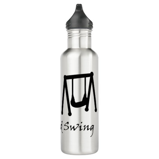 Sprong en zwaai - Ultimate Frisbee Waterfles (Rechts)