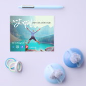 sprong in de vastgoedmarkt door huizen te verkopen flyer (Enkel)