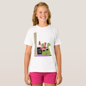 Sprong in School Ringer T-shirt (Voorkant volledig)