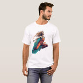 Sprong met het T-shirt van het geloof (Voorkant volledig)