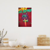 Sprong rond ***///////// poster (Keuken)