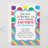 Sprong, Spel en de Uitnodiging van de Partij van d (Voorkant)