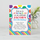 Sprong, Spel en de Uitnodiging van de Partij van d (Staand voorkant)