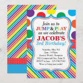 Sprong, Spel en de Uitnodiging van de Partij van d (Voorkant / Achterkant)